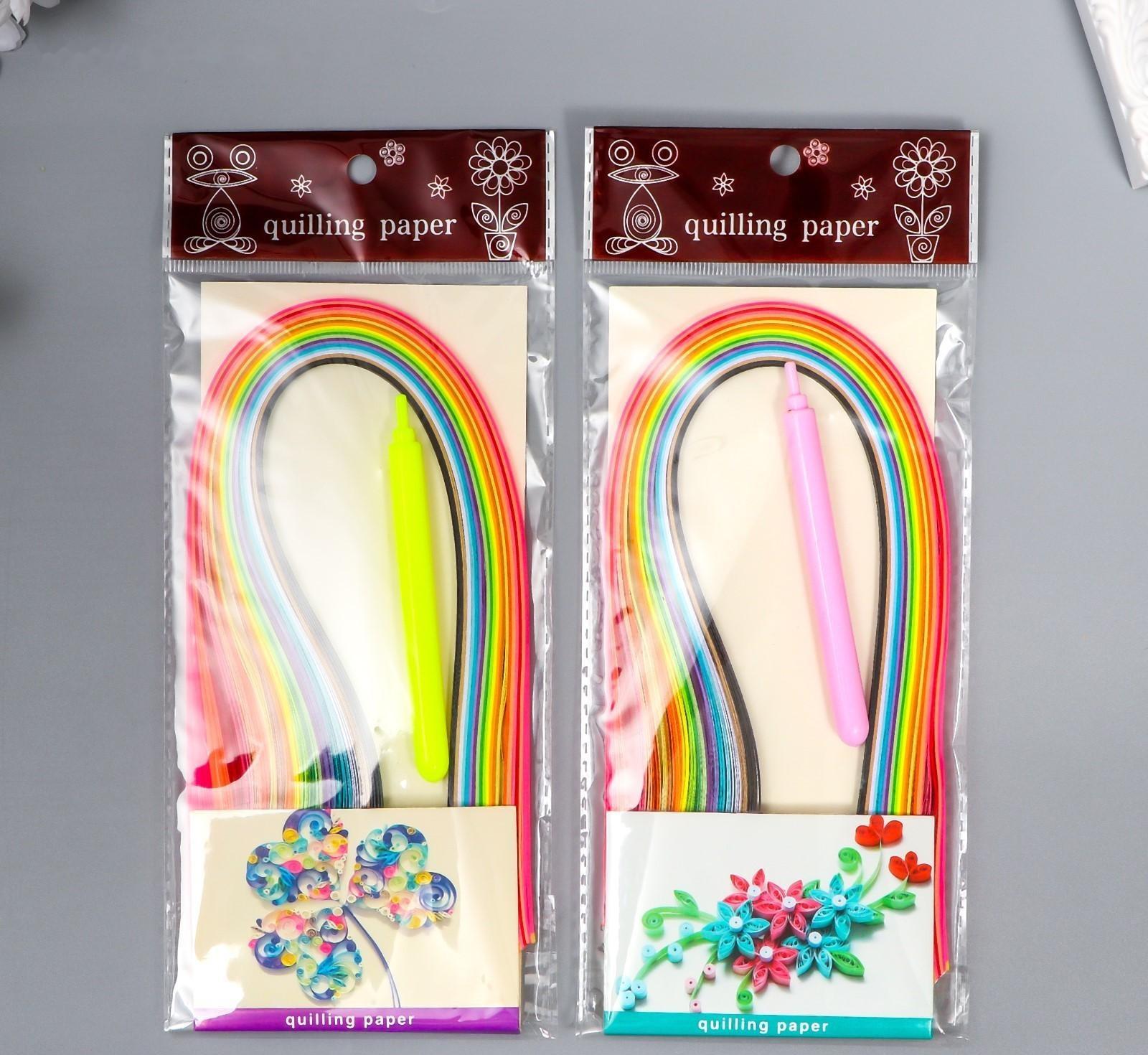 Набор для квиллинга 160 полосок шириной 0,3 см, инструмент 