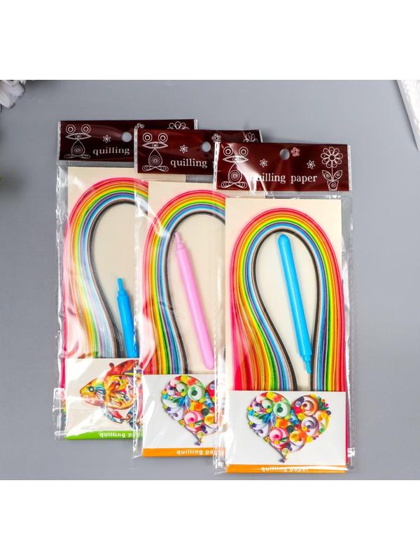 Набор для квиллинга 160 полосок шириной 0,3 см, инструмент 