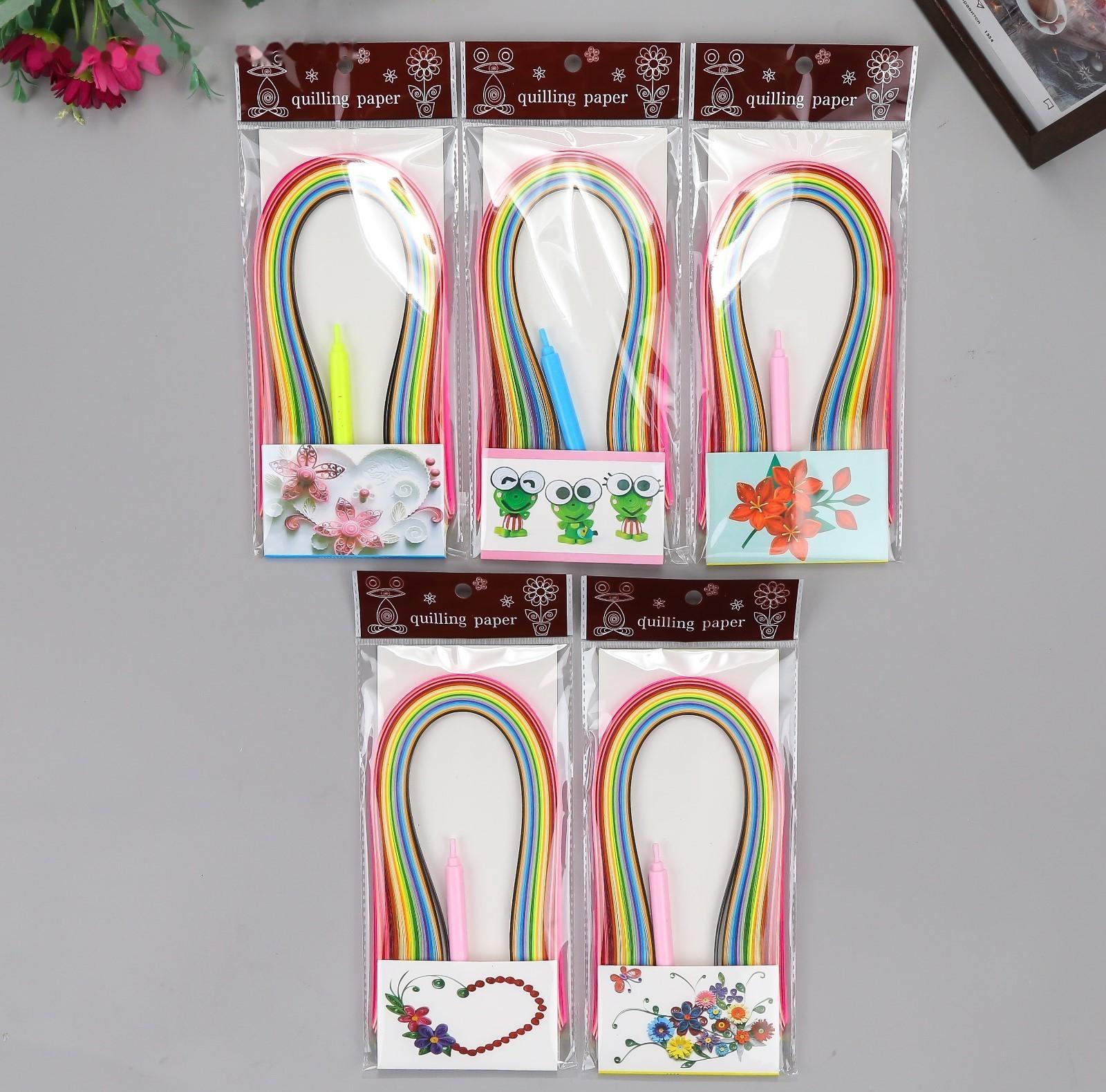Набор для квиллинга 160 полосок шириной 0,5 см, инструмент 