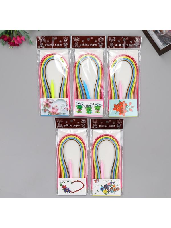 Набор для квиллинга 160 полосок шириной 0,5 см, инструмент 