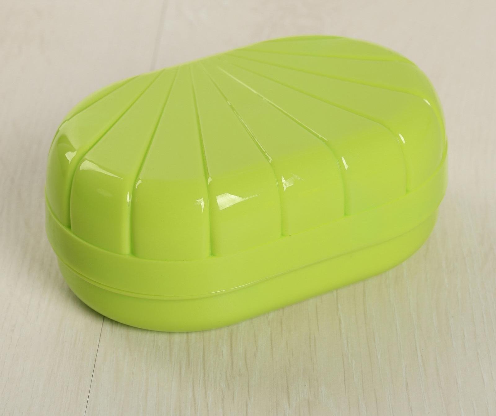 Мыльница «Дорожная», 11,5×8×4 см, цвет МИКС