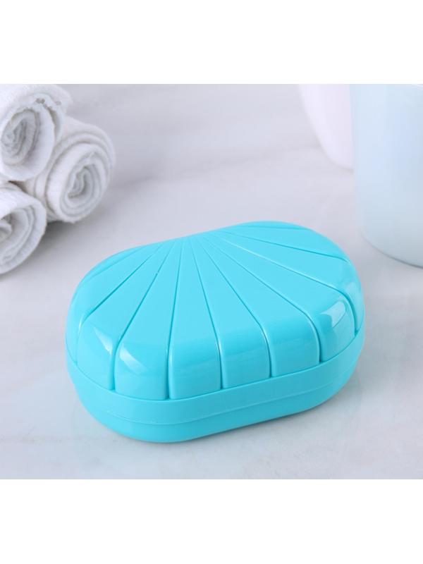 Мыльница «Дорожная», 11,5×8×4 см, цвет МИКС