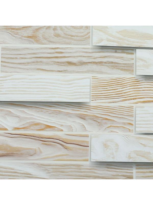 Панель ПВХ Дерево Дуб беленый 980*480