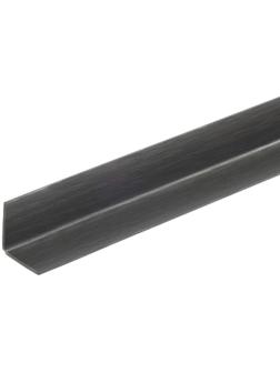 Уголок 15*15 2.7м венге чёрный (двухстор)