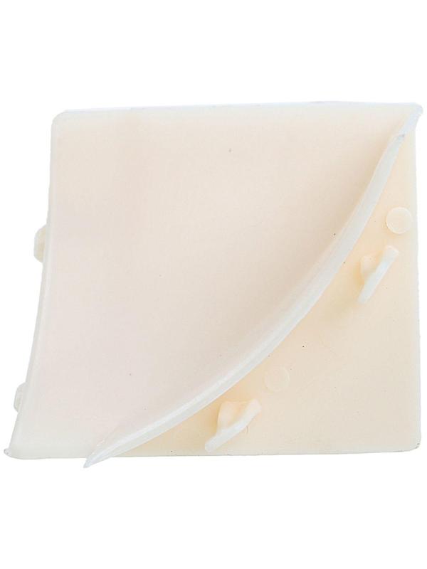 Внутренний угол к плинтусу для столешницы 