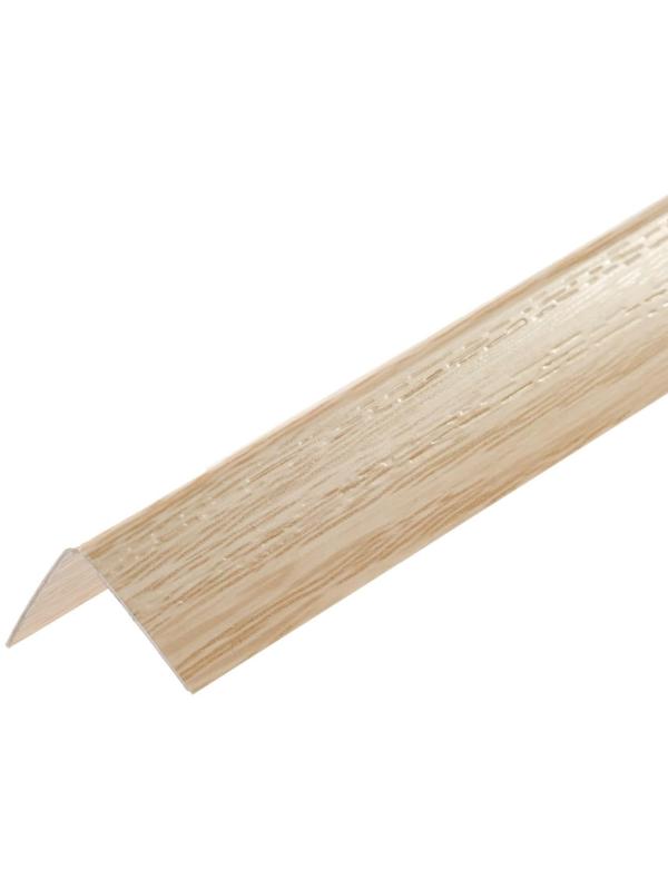 Уголок 30*30 2,7м ДУБ СВЕТЛЫЙ (двухстор)