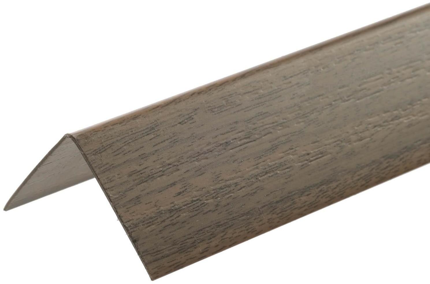 Уголок 30*30 2,7м орех (двухстор)