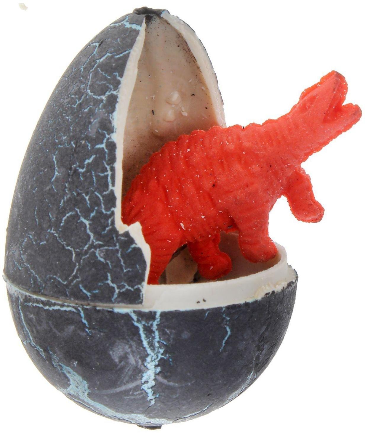 Растущие животные в черном яйце №3 «Страна динозавров»