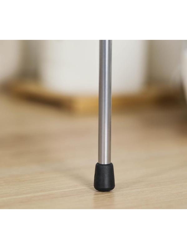 Полка раздвижная для шкафа, 36-62×22×15, цвет хром