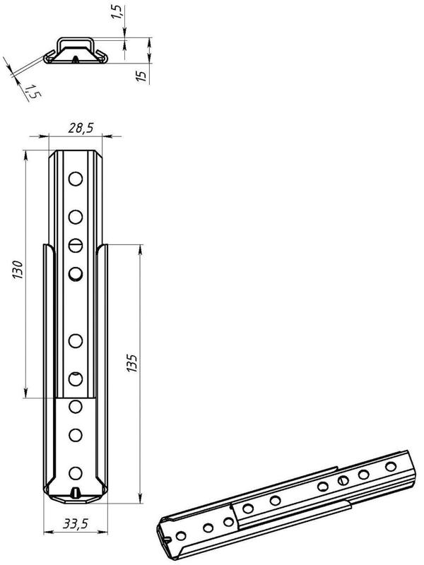 Соединитель 548, оцинкованный