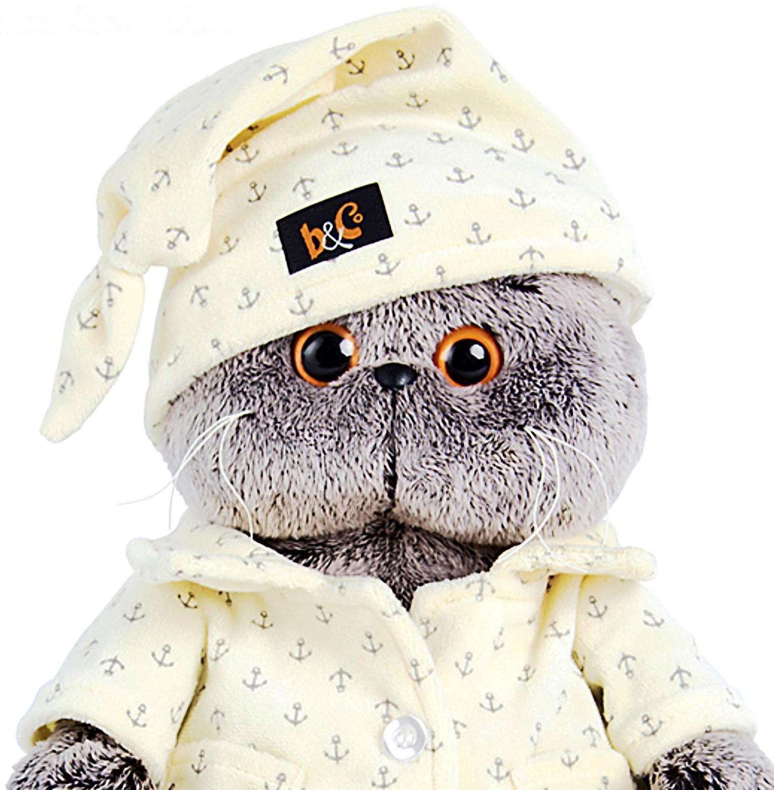 Мягкая игрушка «Басик», в пижаме