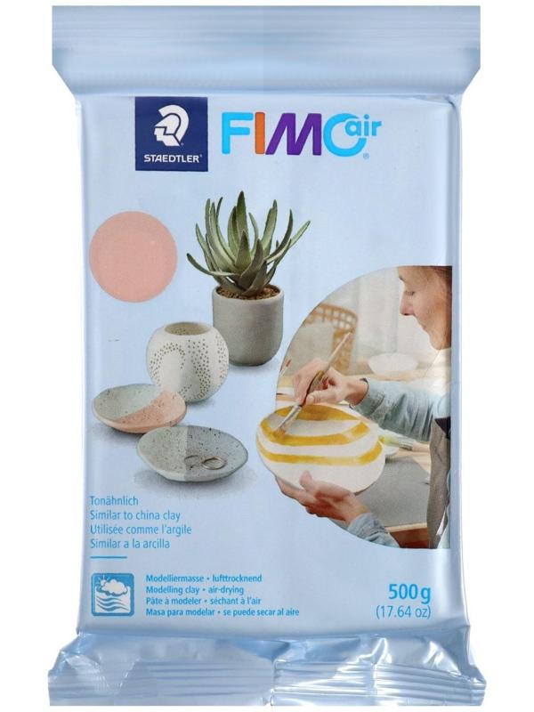 Масса для лепки самозатвердевающая, натуральная, 500 г, Air basic, телесная