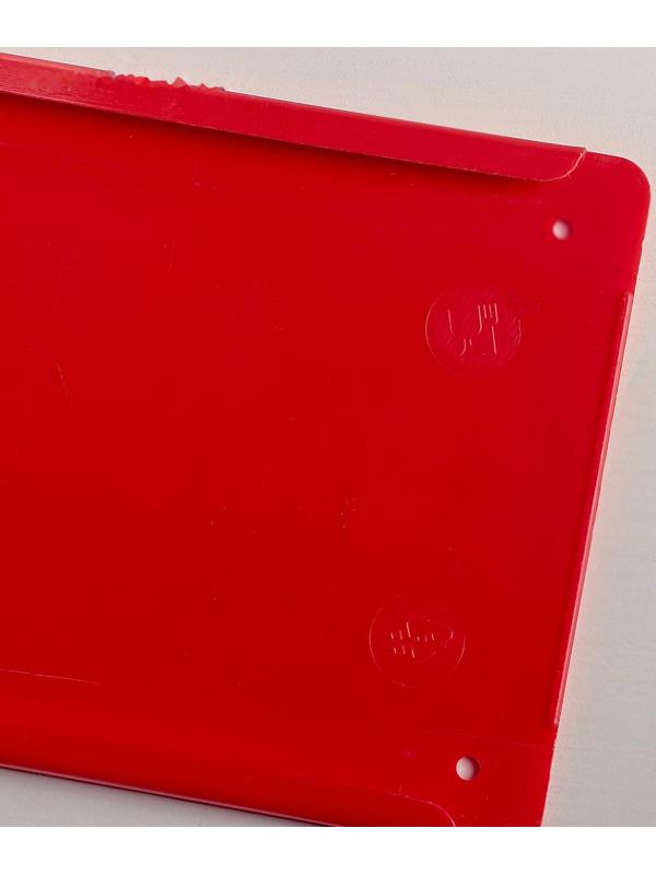 Тёрка «Комфорт» 4 грани, с крышкой-дозатором и круглой пластмассовой ручкой, 11×8,5×23 см, цвет МИКС