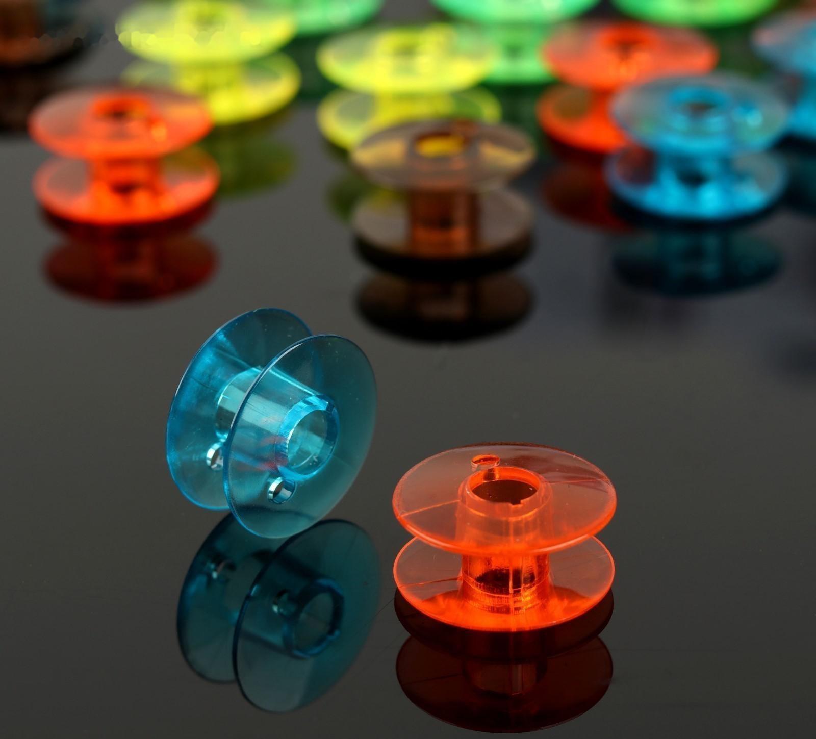 Набор шпулек, d = 20 мм, 24 шт, цвет МИКС