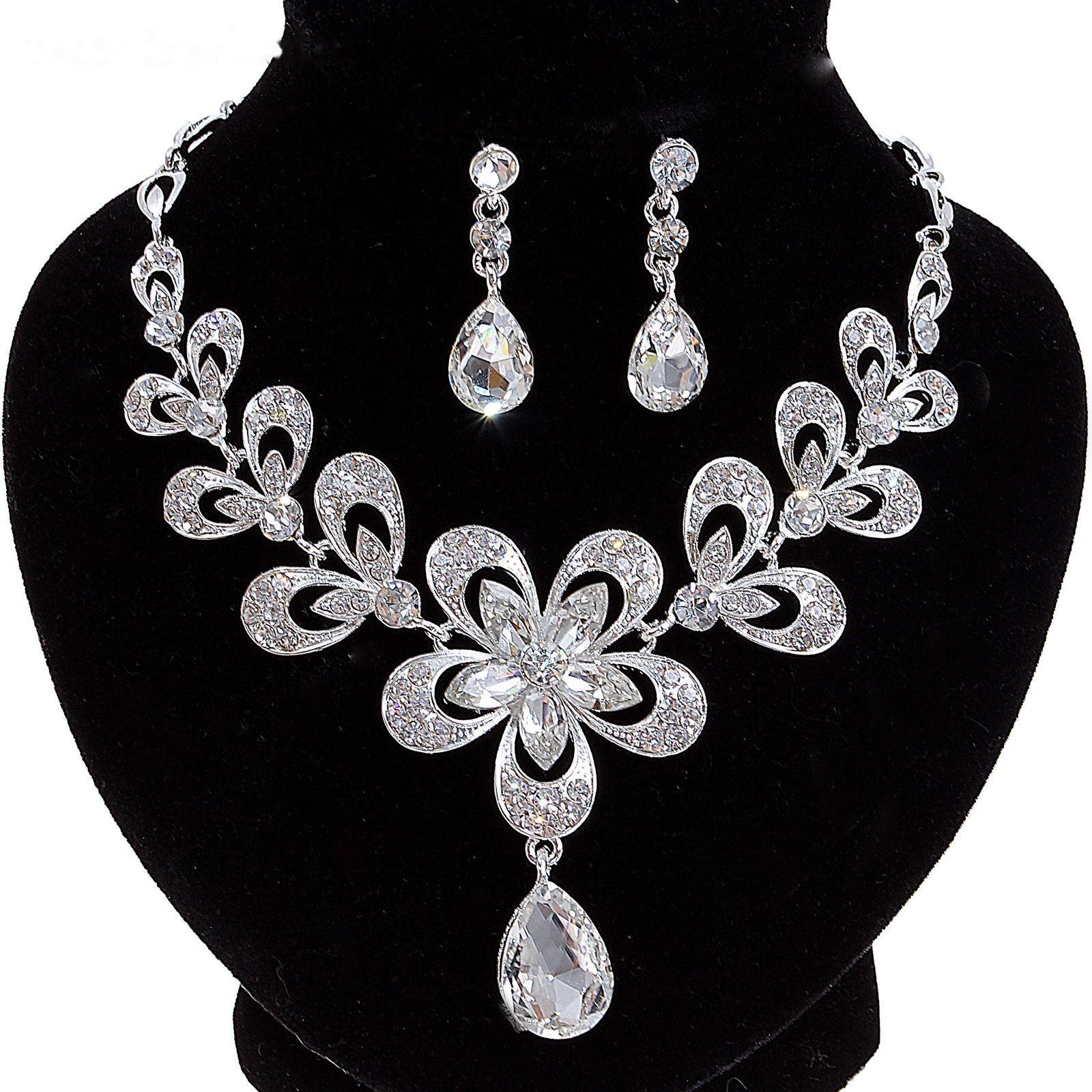 Набор 2 предмета: серьги, колье 