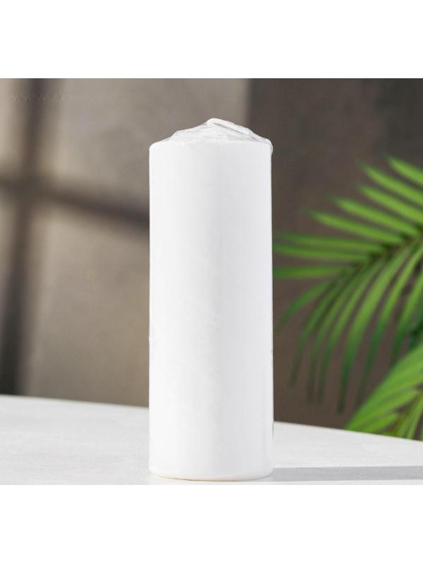 Свеча - цилиндр, 5х15 см белая