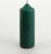 Свеча классическая 5х15 см, зеленая