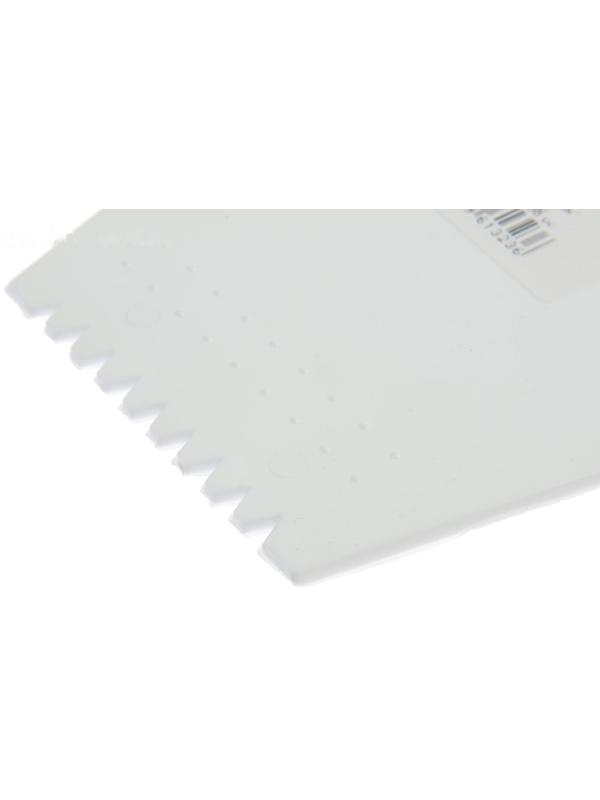 Скребок Трапеция, бело-синий