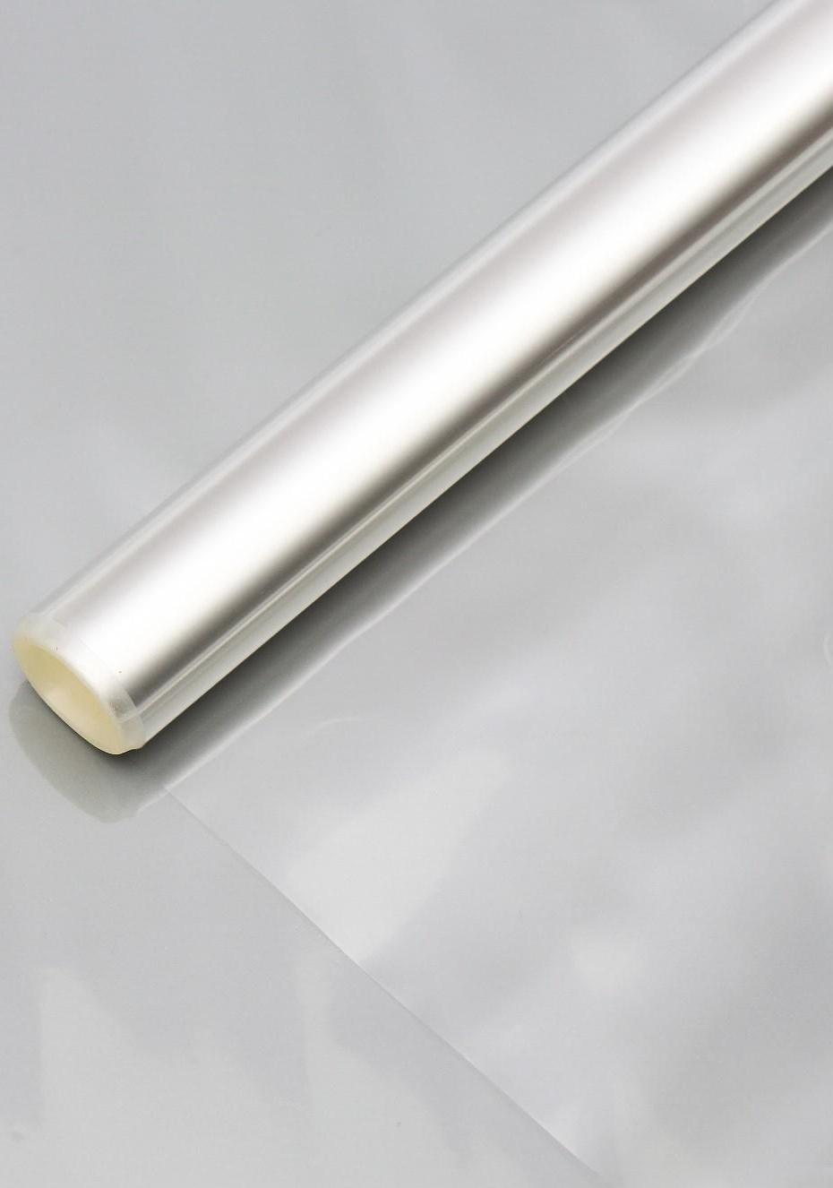 Плёнка для цветов прозрачная 0,8 х 6,8 м, 200 г, 40 мкм