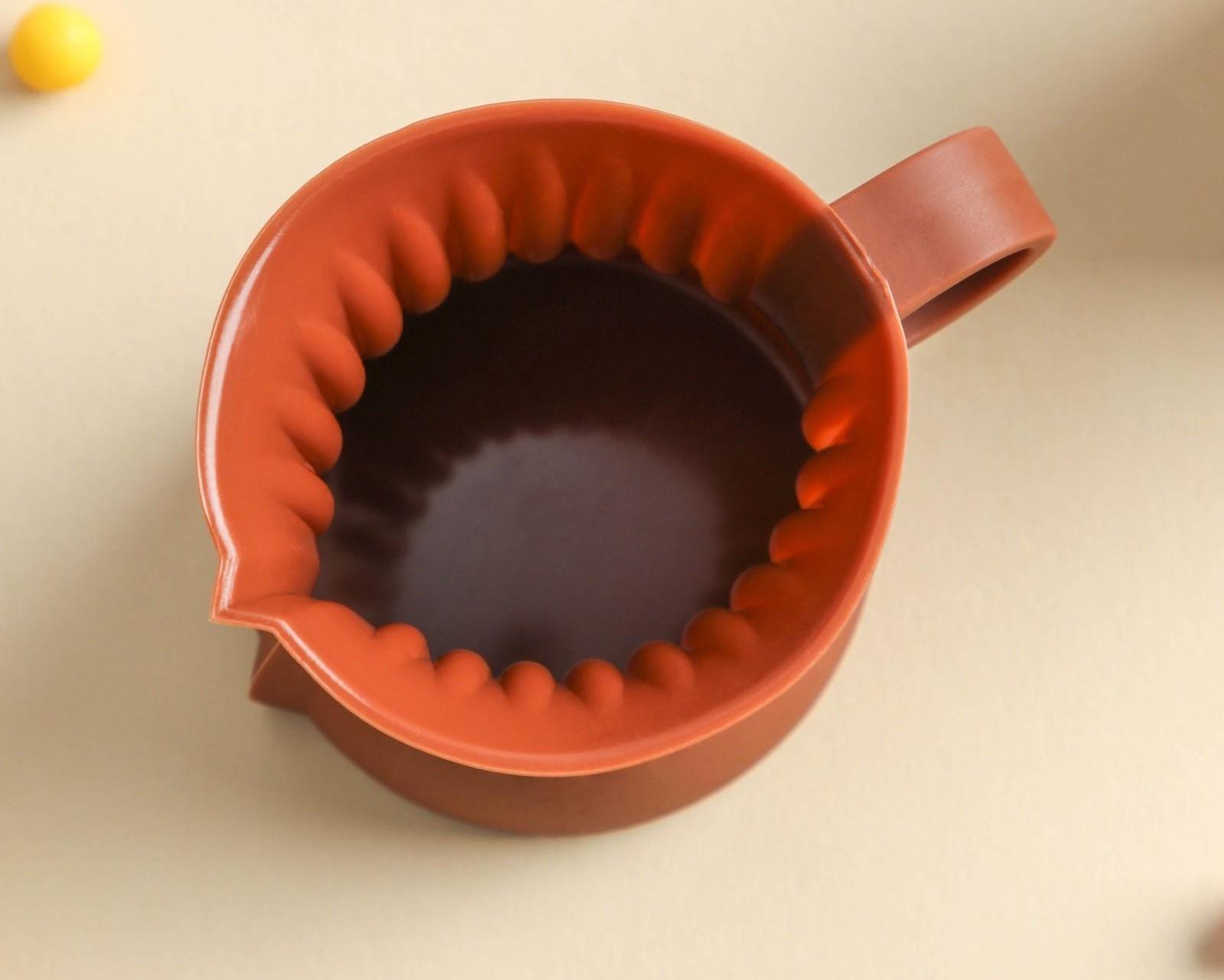 Кувшин для плавления и заливки шоколада Доляна «Зефир», 180 мл, d=6 см, цвет МИКС