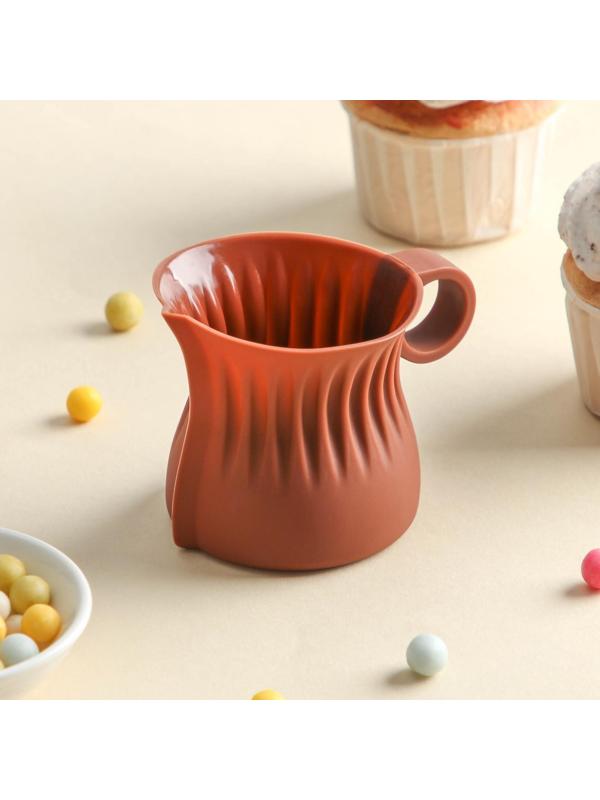 Кувшин для плавления и заливки шоколада Доляна «Зефир», 180 мл, d=6 см, цвет МИКС