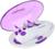 Аппарат для маникюра Galaxy GL 4912, 5 насадок, 2хАА, бело-фиолетовый
