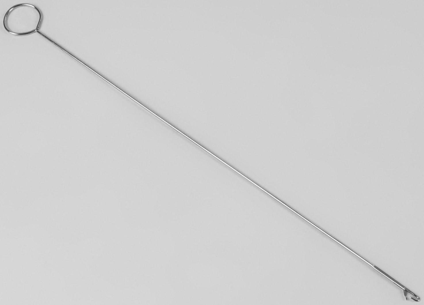 Игла для выворачивания руликов, поясов, кулисок, 17,5 × 2,2 см