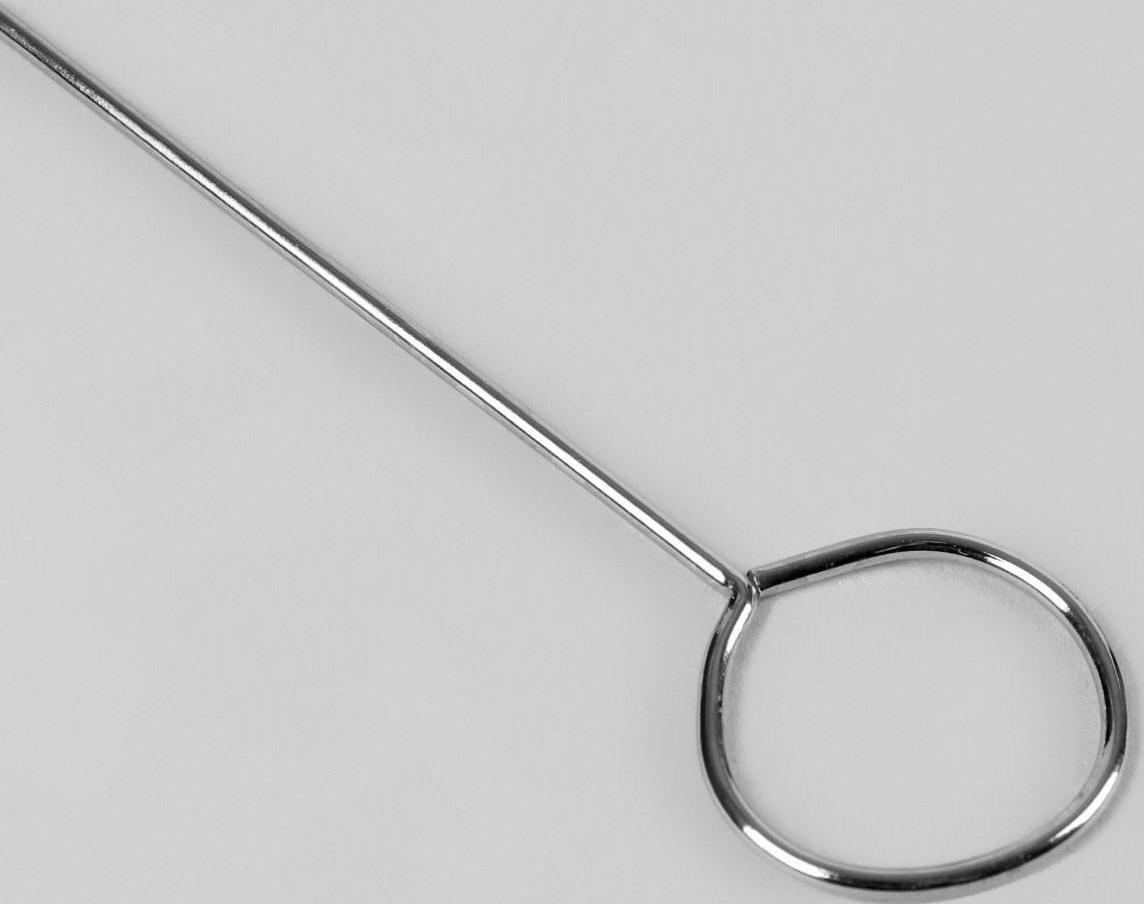 Игла для выворачивания руликов, поясов, кулисок, 17,5 × 2,2 см