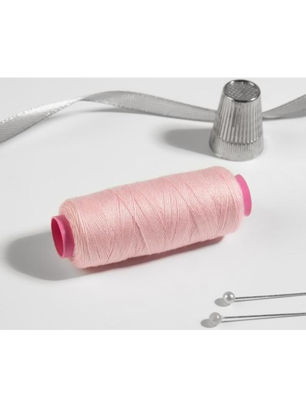 Нитки 40/2, 200 м, цвет бледно-розовый