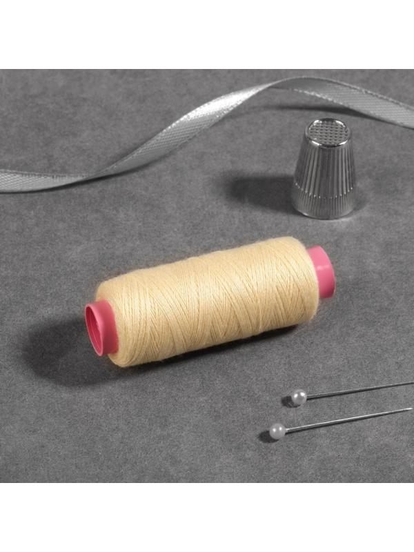 Нитки 40/2, 200 м, цвет крем-брюле