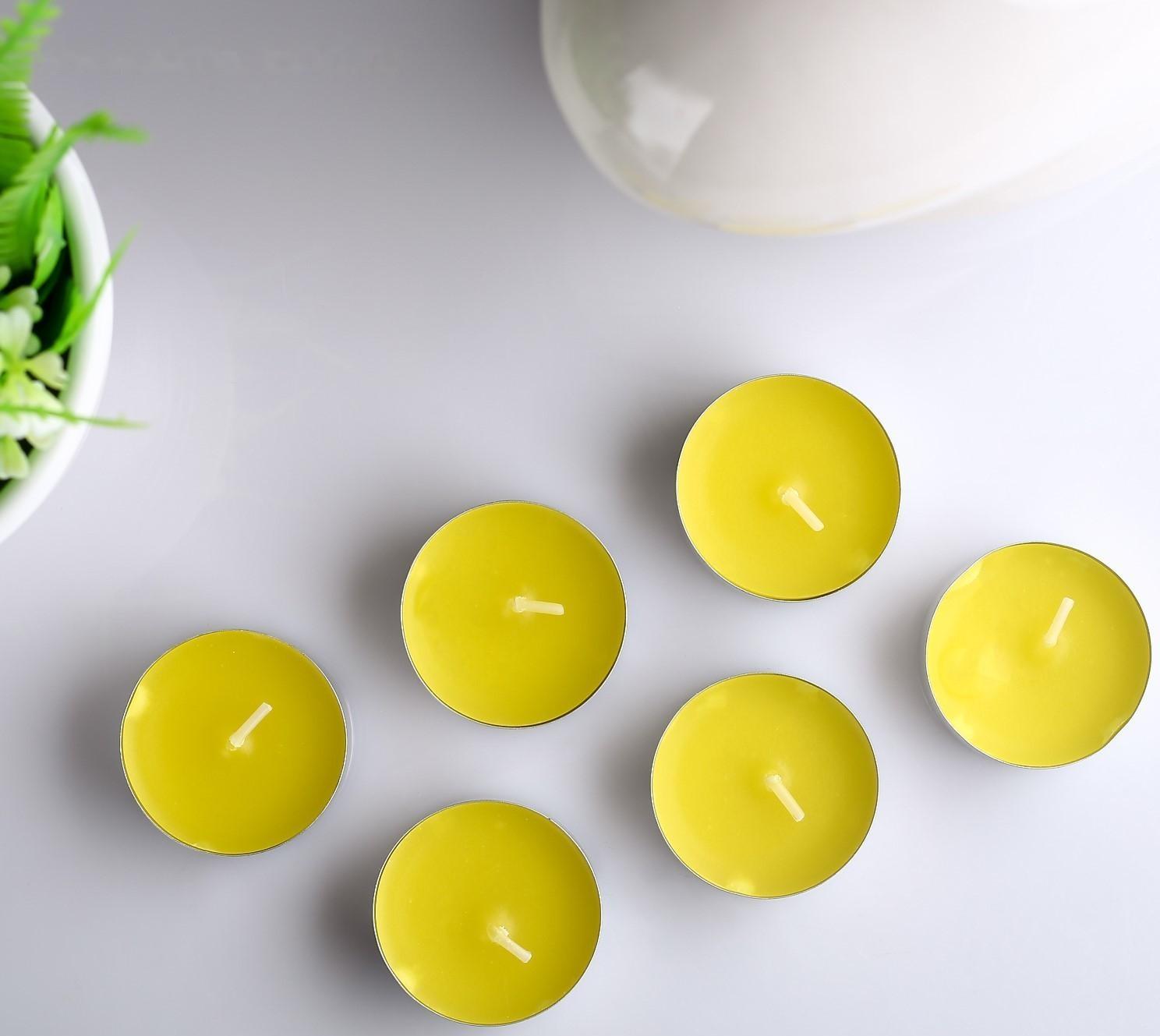 Набор чайных свечей ароматических 