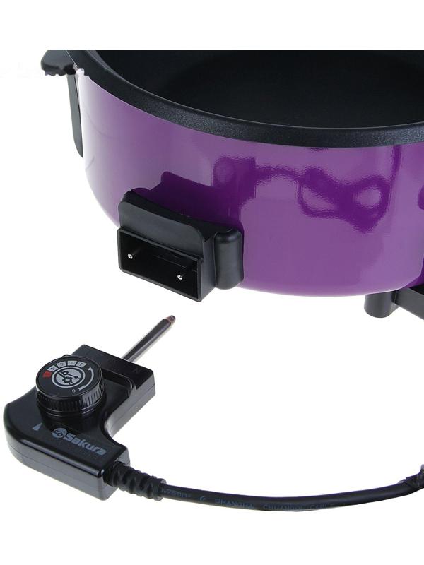 Сковорода электрическая Sakura SA-7712V, 1500 Вт, d=32, глубина 9 см