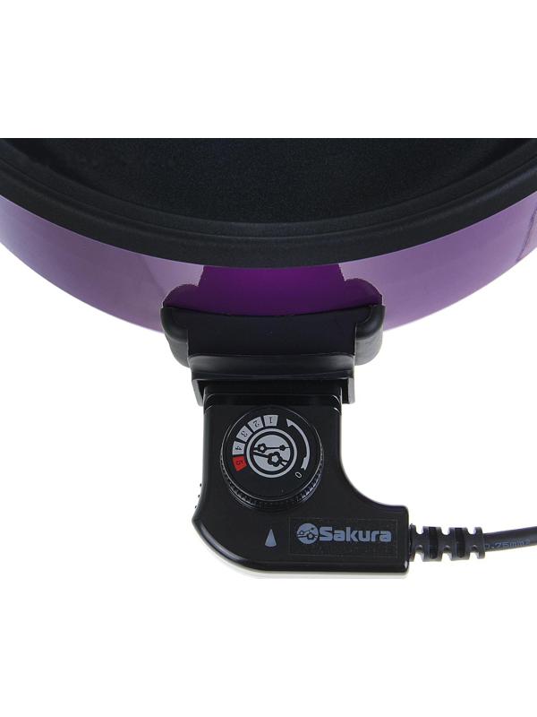 Сковорода электрическая Sakura SA-7712V, 1500 Вт, d=32, глубина 9 см