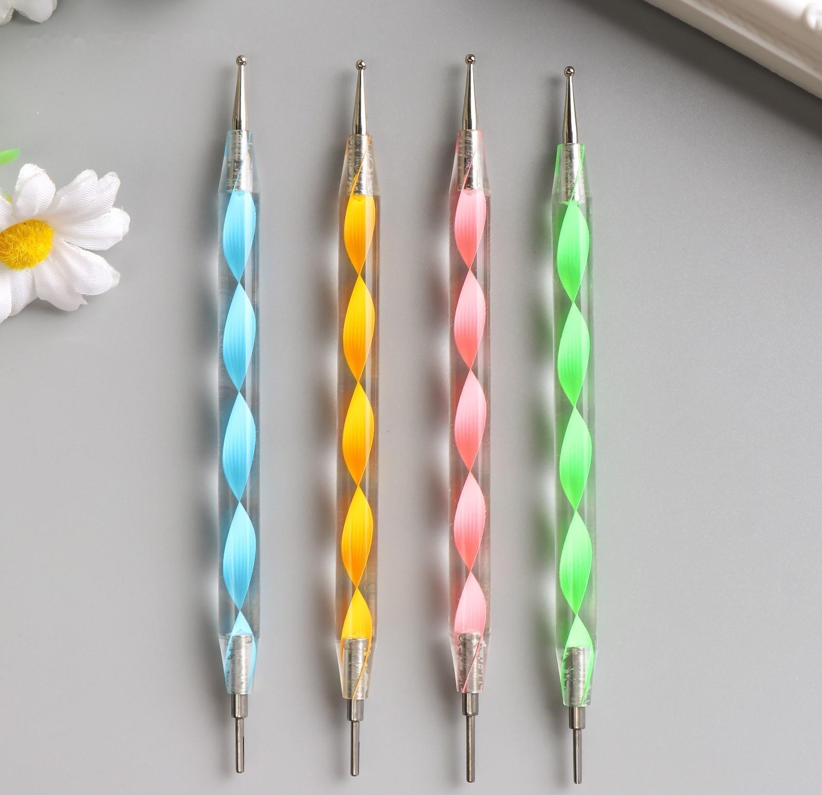 Инструмент для квиллинга с акриловой ручкой, длина 14 см, 17х4 см