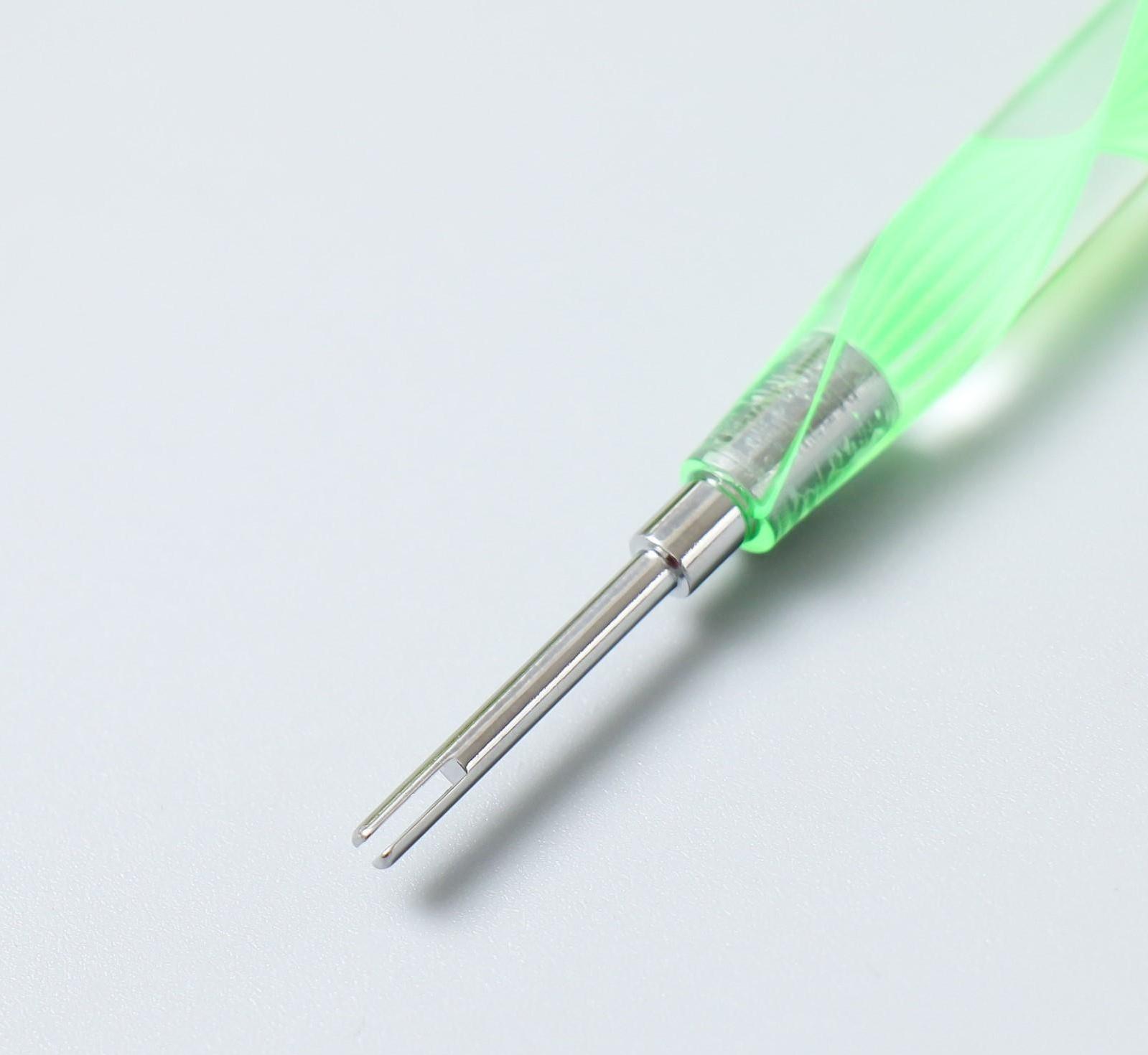 Инструмент для квиллинга с акриловой ручкой, длина 14 см, 17х4 см