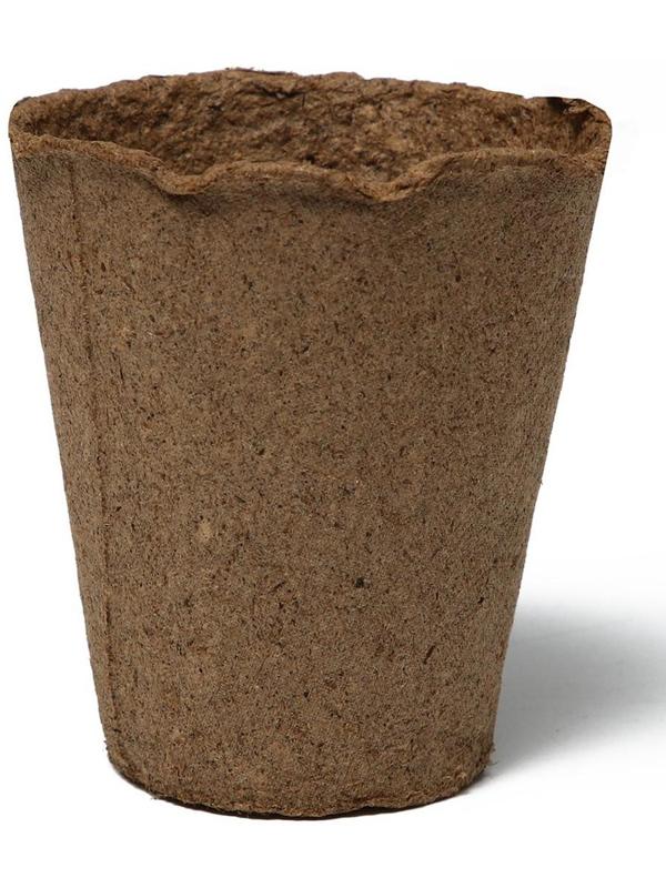 Торфяной горшок Greengo для рассады, 250 мл, 8 × 8 см, 180 шт.