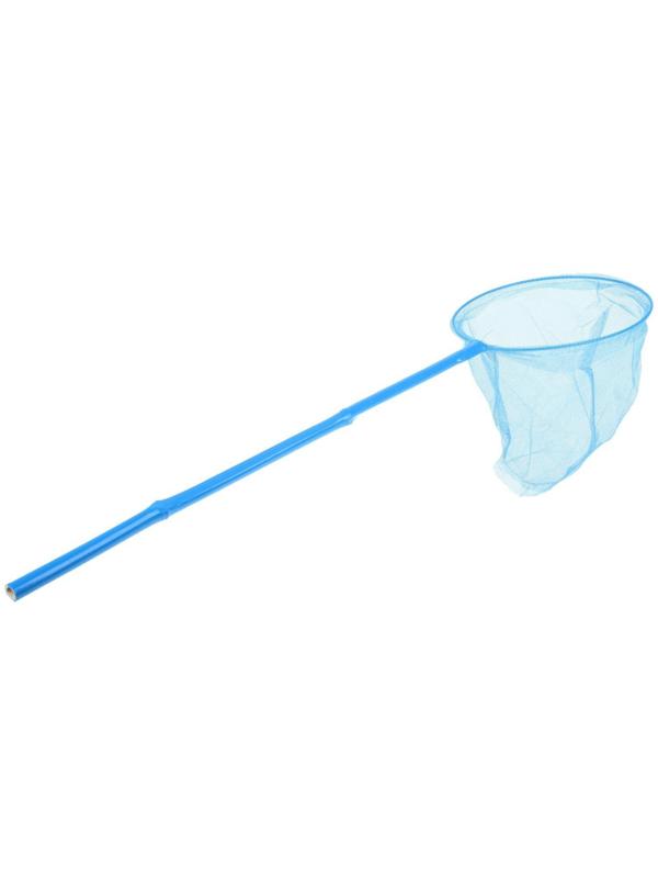 Сачок детский бамбуковая ручка 53 см, диаметр 20 см, цвета МИКС