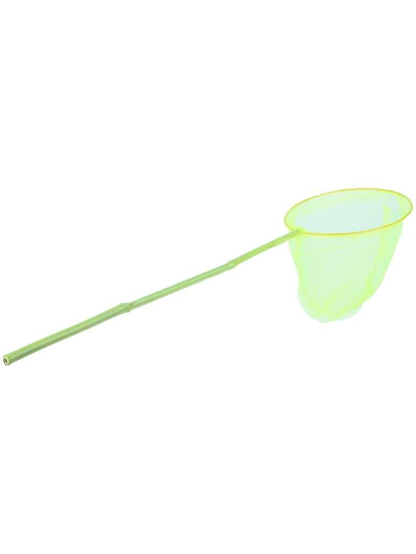 Сачок детский бамбуковая ручка 53 см, диаметр 20 см, цвета МИКС