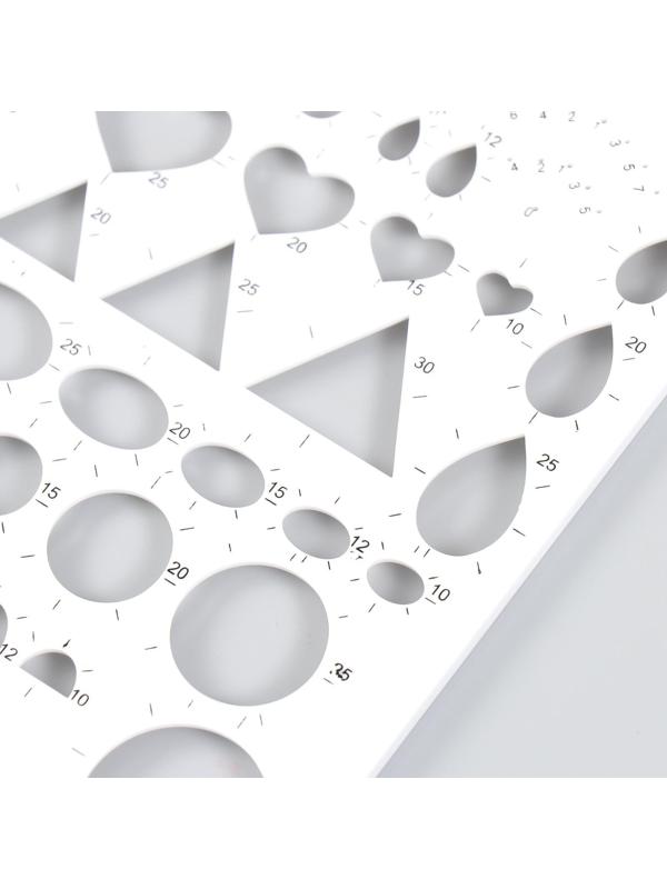 Линейка для квиллинга  21х15 см