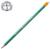 Карандаш чернографитный (простой) НВ, BIC Evolution, заточенный, пластиковый, c ластиком, шестигранный, зеленый корпус