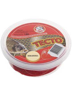 Тесто протеиновое готовое, земляника, 180 г