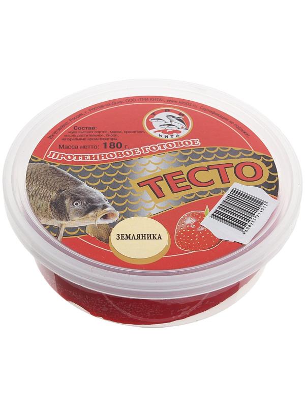 Тесто протеиновое готовое, земляника, 180 г