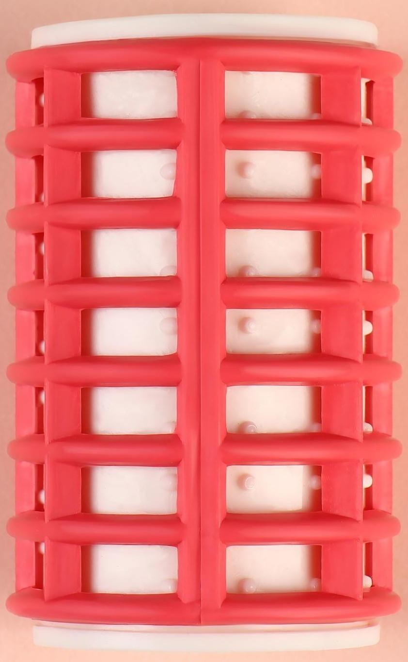 Термобигуди с фиксатором, d = 3,2 см, 6 шт, цвет МИКС