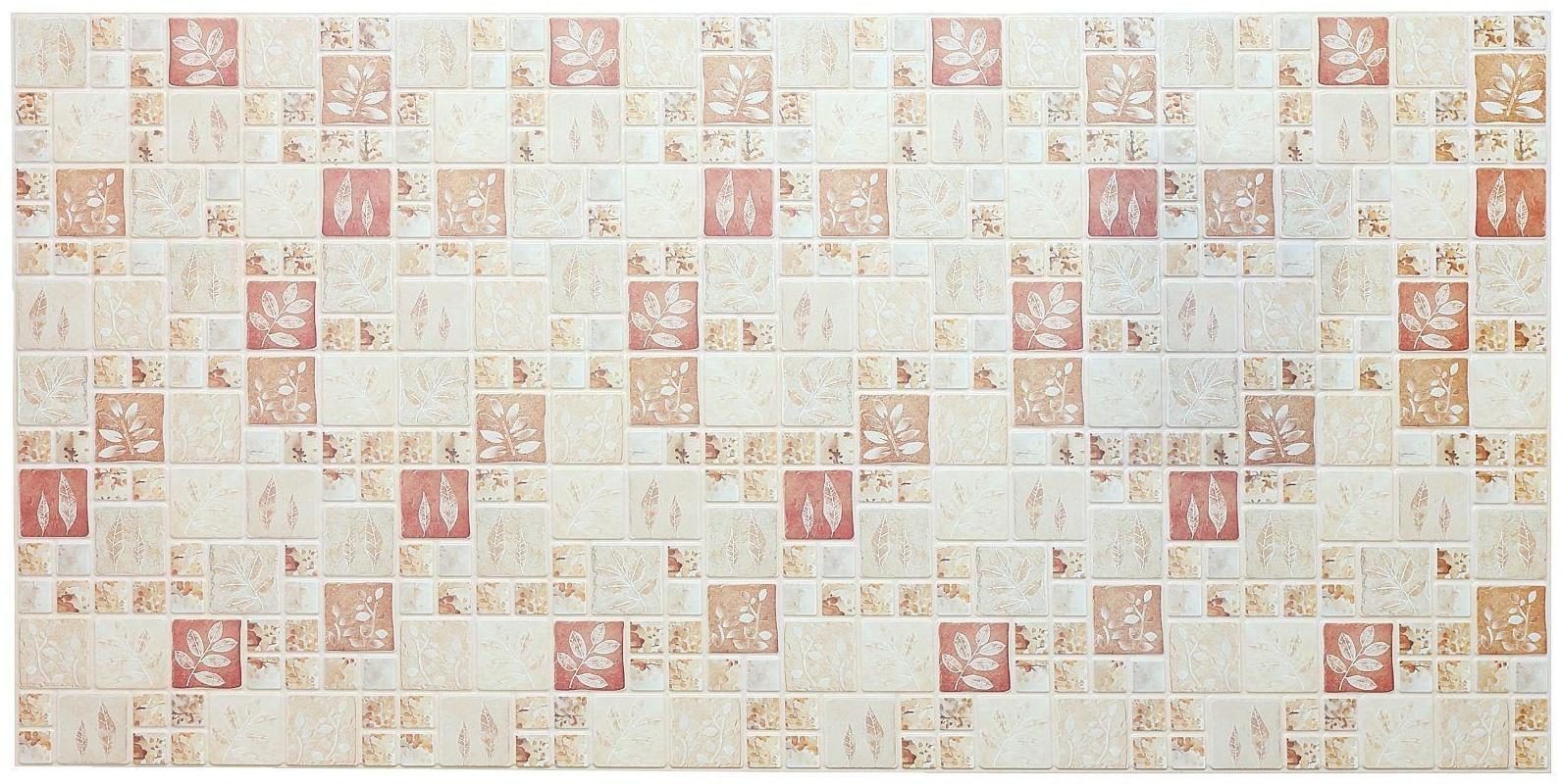 Панель ПВХ Мозаика Осенний лист 955*480