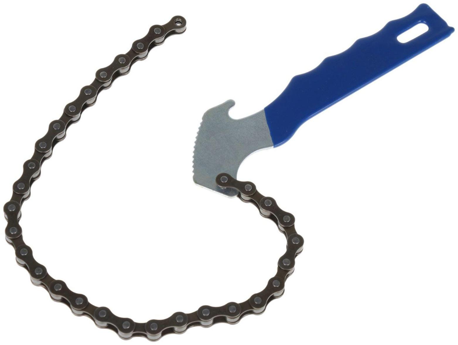 Съемник масляного фильтра Autovirazh AV-011729, цепь, двойной блистер