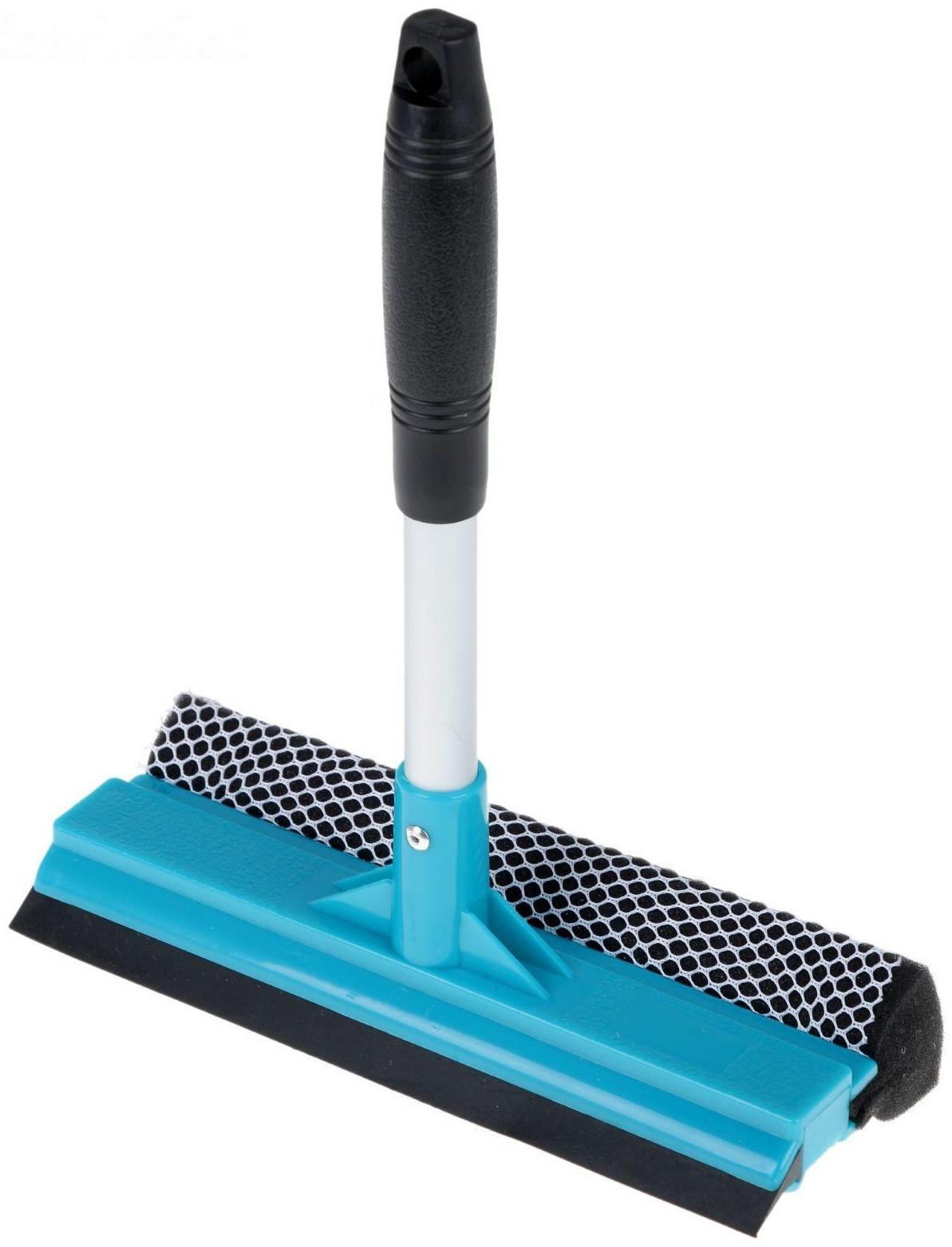 Сгон для воды металлический с губкой 20х26 см, Autovirazh