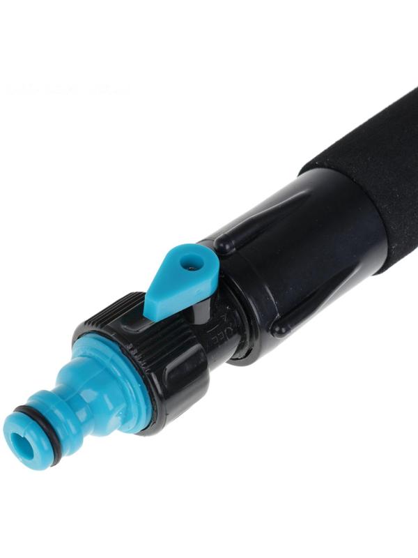 Щетка для мытья автомобиля Autovirazh AV-2181, 45 см, мягкая ручка, под шланг, кран