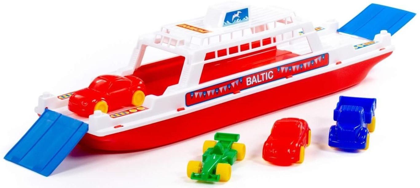 Паром «Балтик» и 4 автомобиля «Мини»