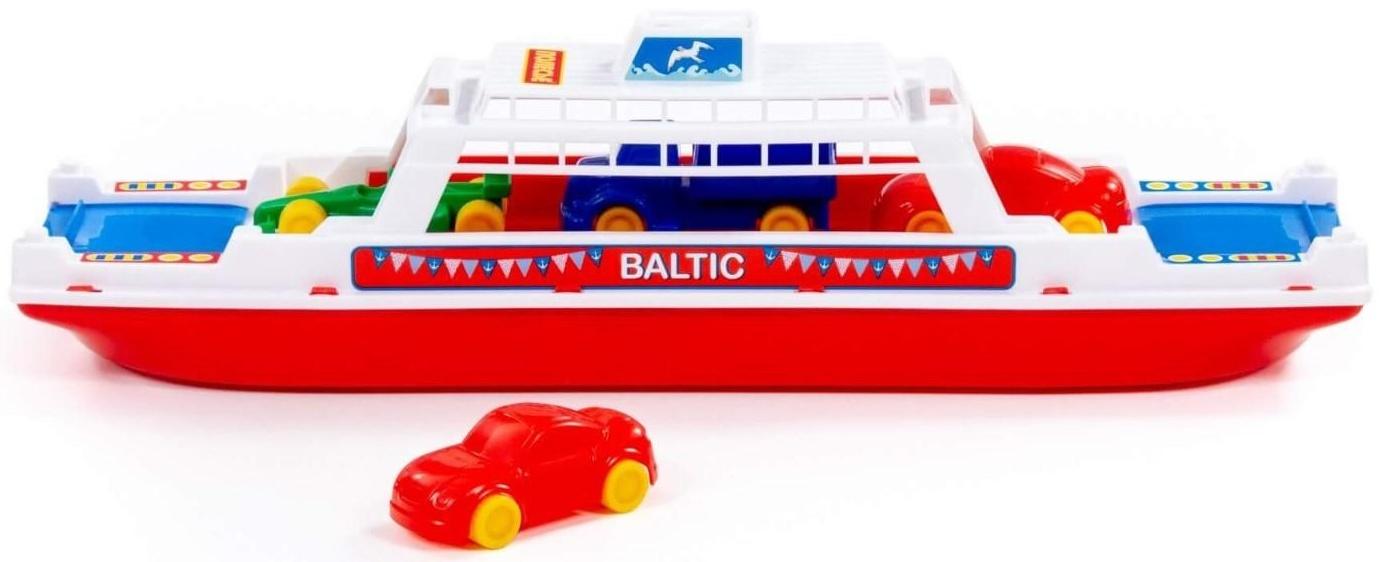 Паром «Балтик» и 4 автомобиля «Мини»