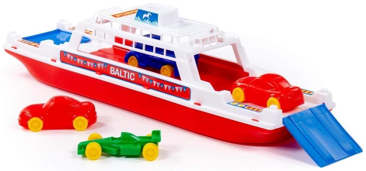Паром «Балтик» и 4 автомобиля «Мини»